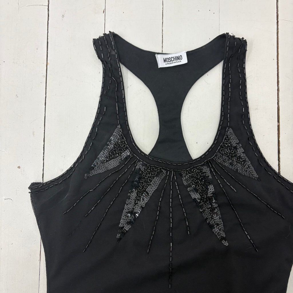 Moschino Underwear Sequin Tank Top