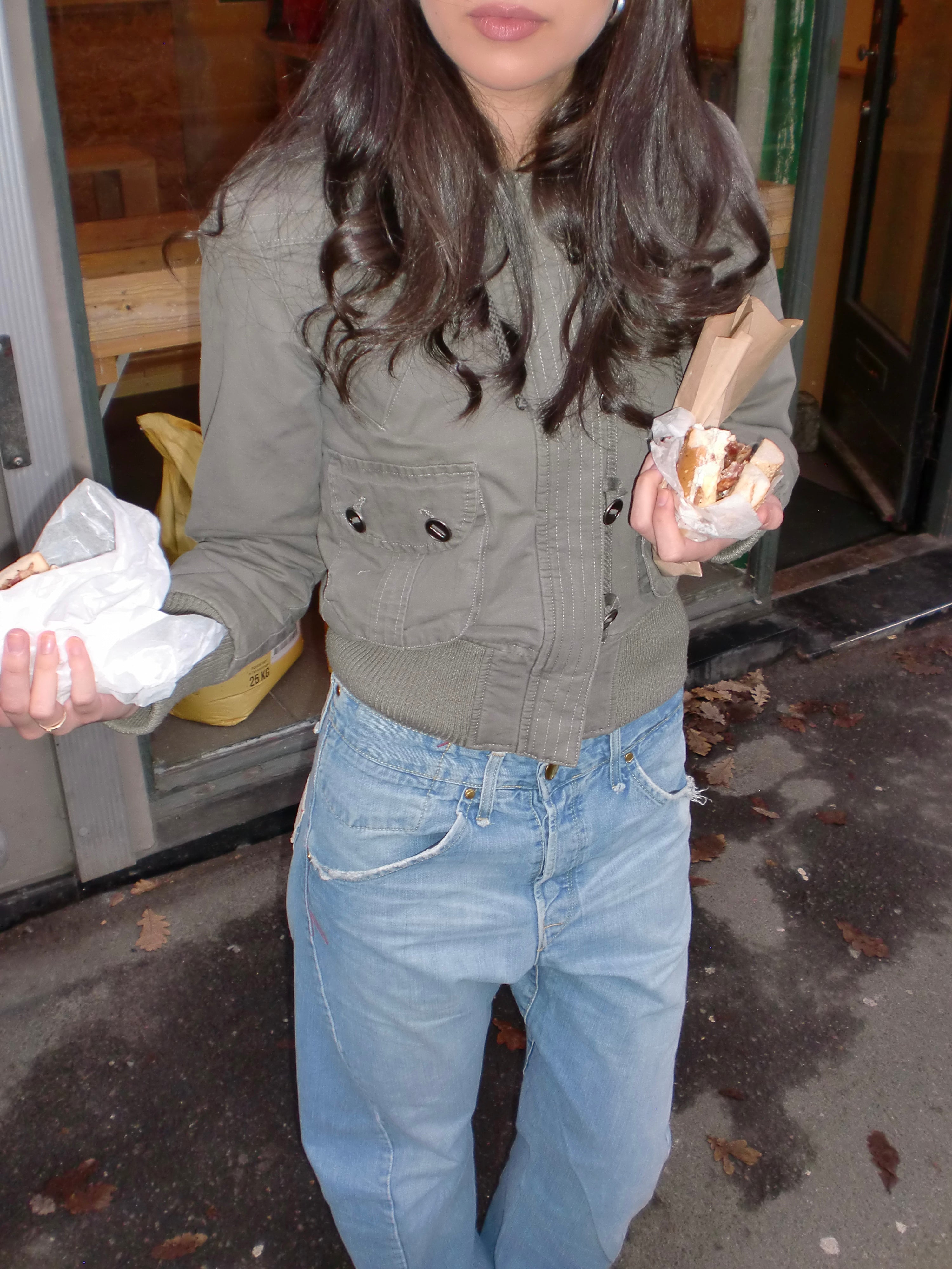 Khaki Utility Hooded Jacket