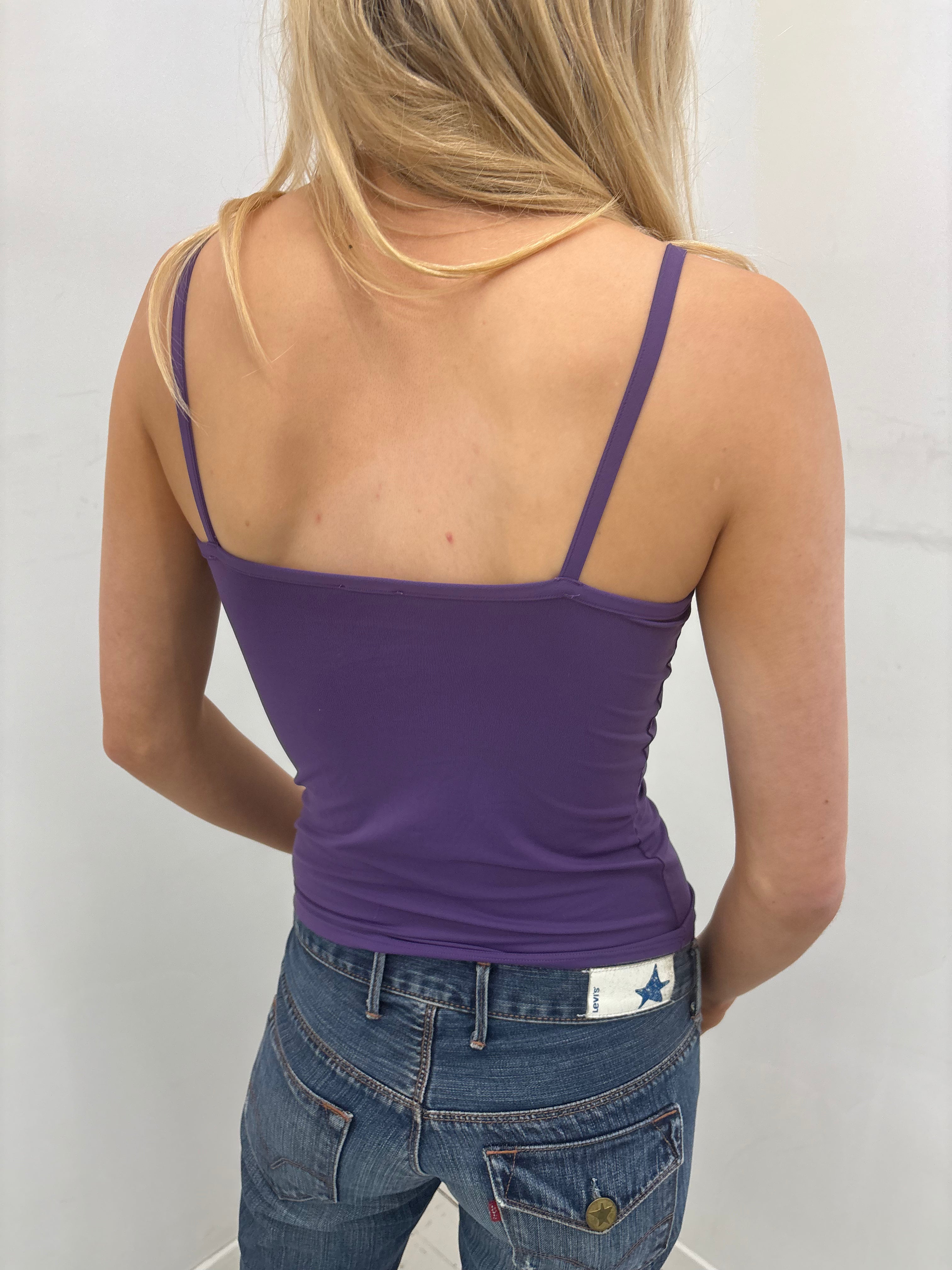 Purple Fitted Camisole