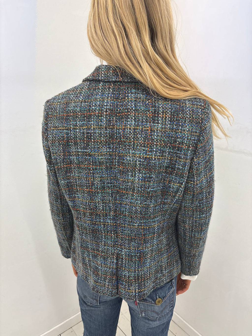 Textured Tweed Blazer