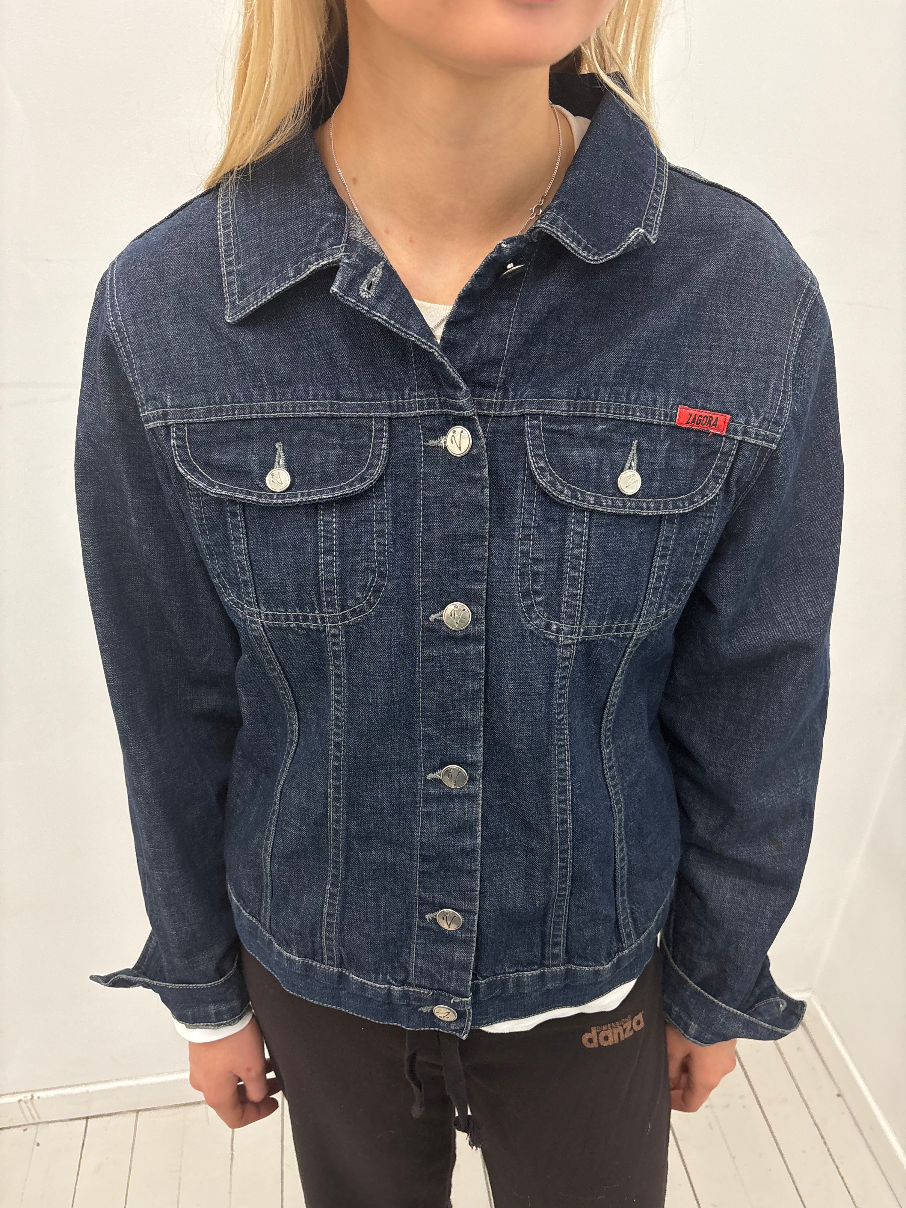 Fitted Y2K Denim Jacket