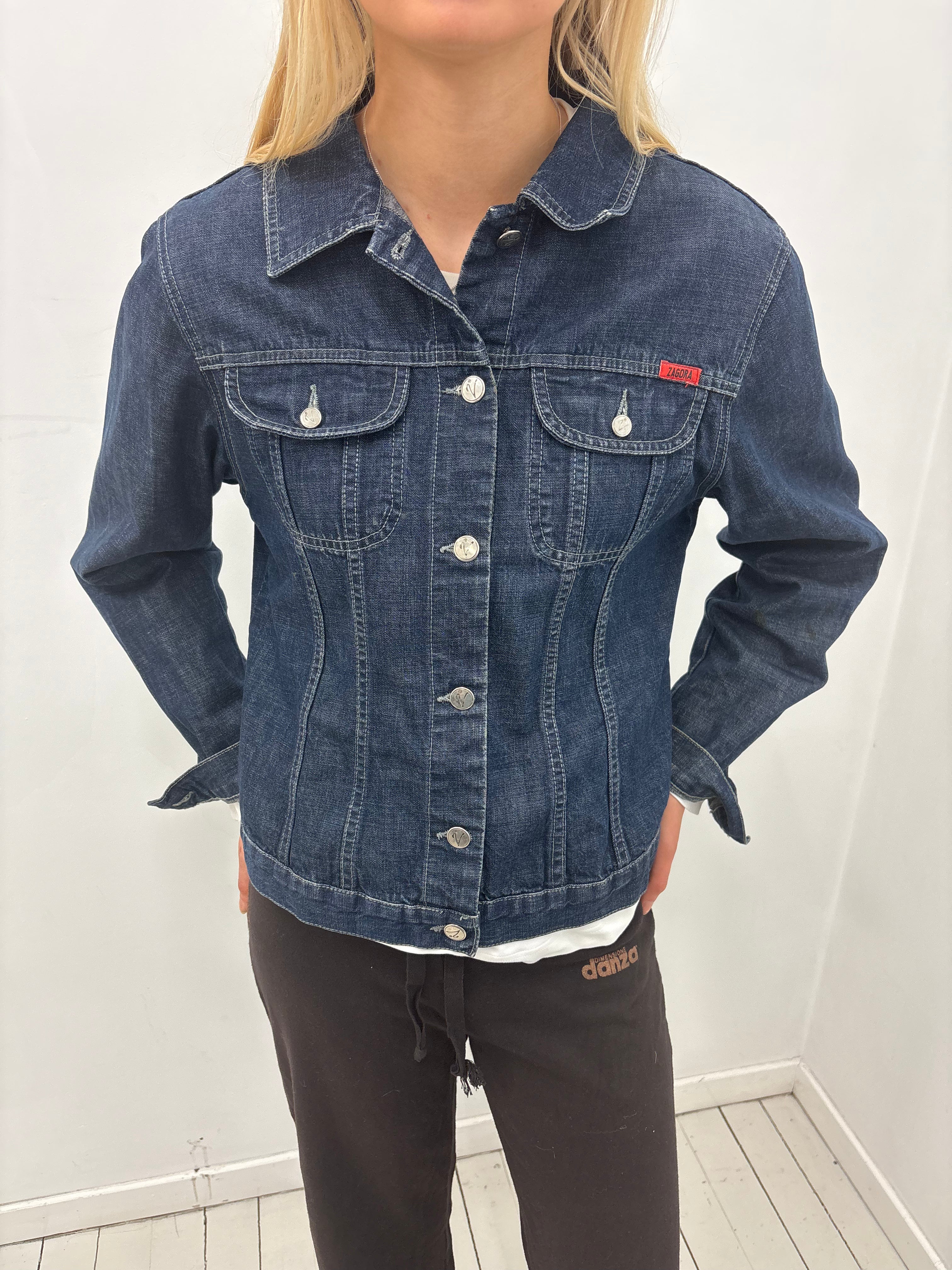 Fitted Y2K Denim Jacket