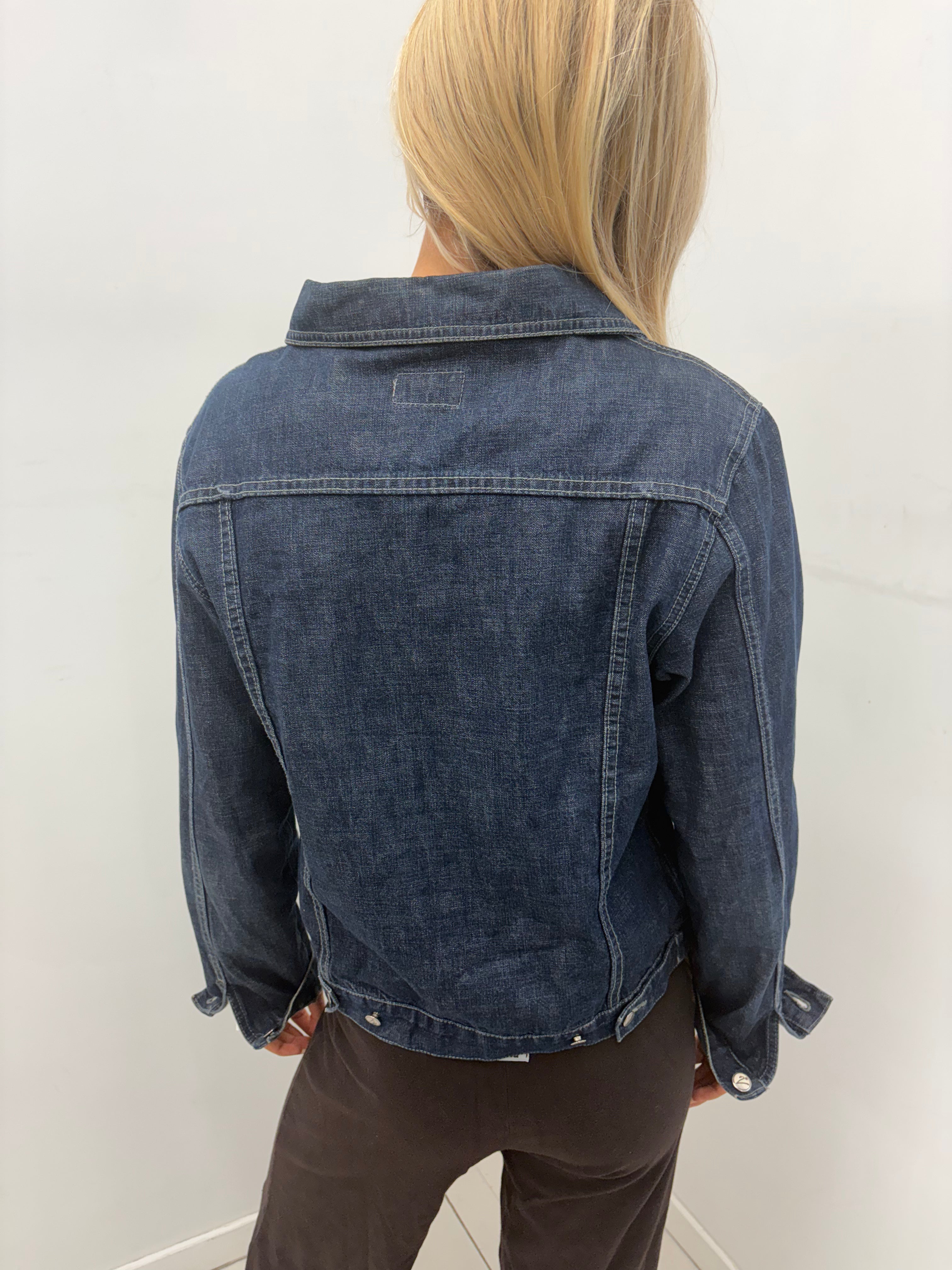 Fitted Y2K Denim Jacket