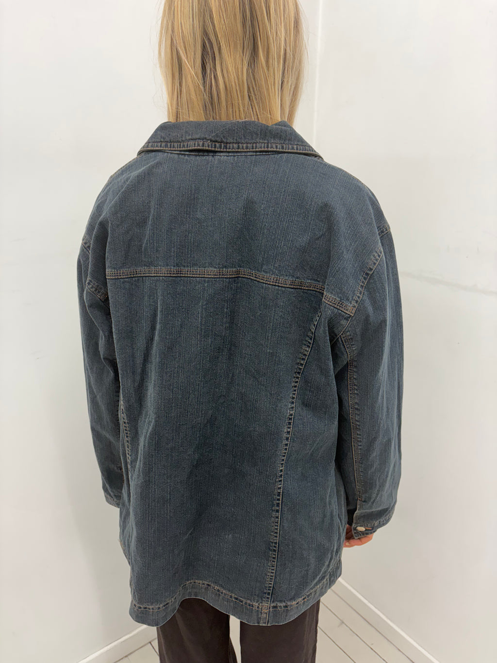 Y2K Studded Denim Jacket