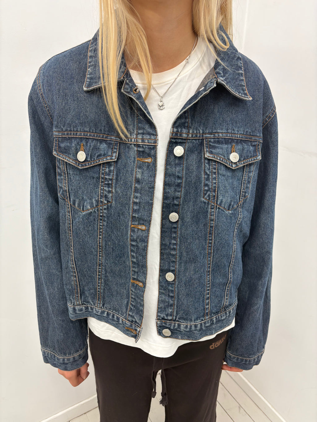 Dark Wash Y2K Denim Jacket