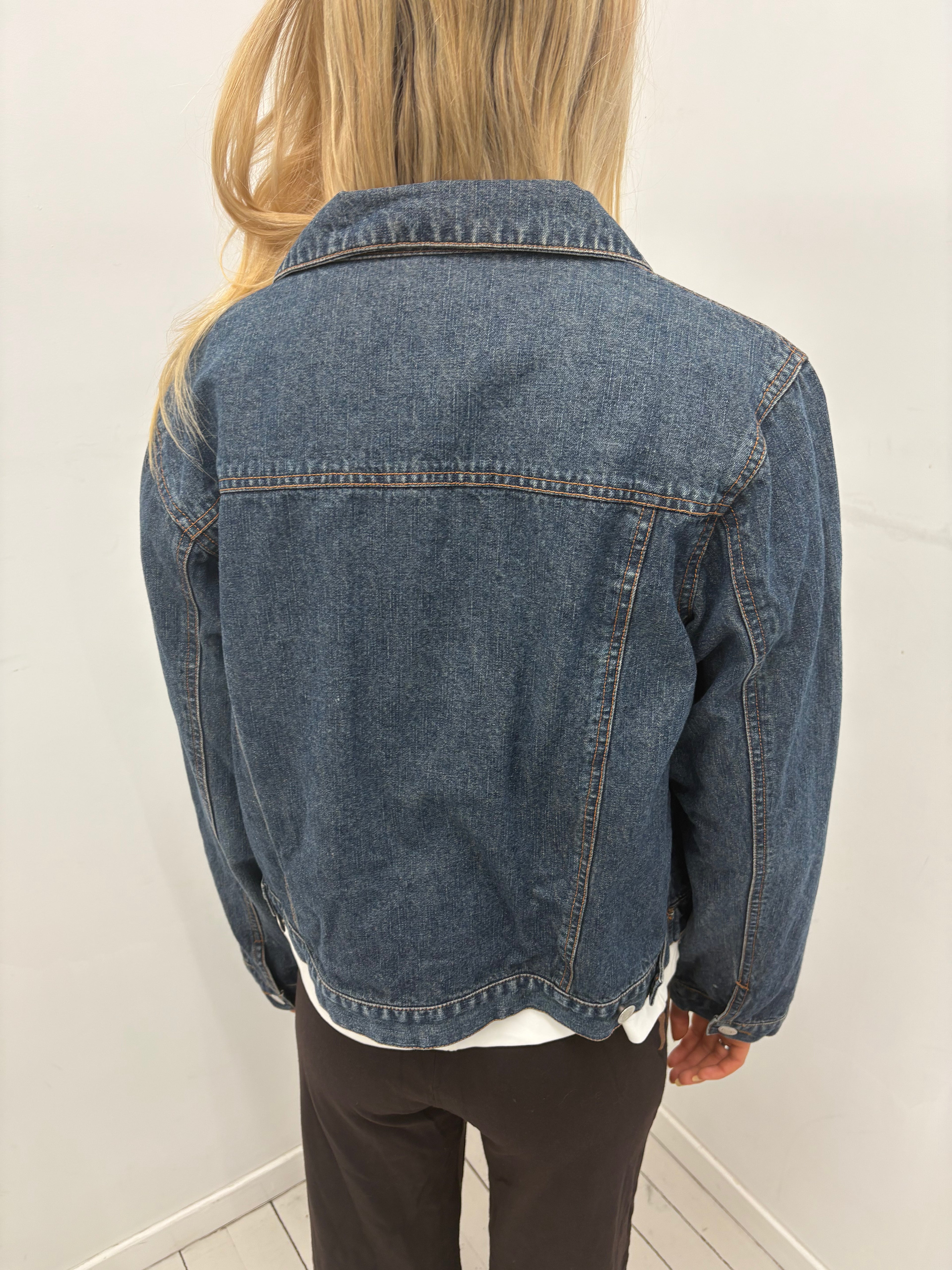 Dark Wash Y2K Denim Jacket