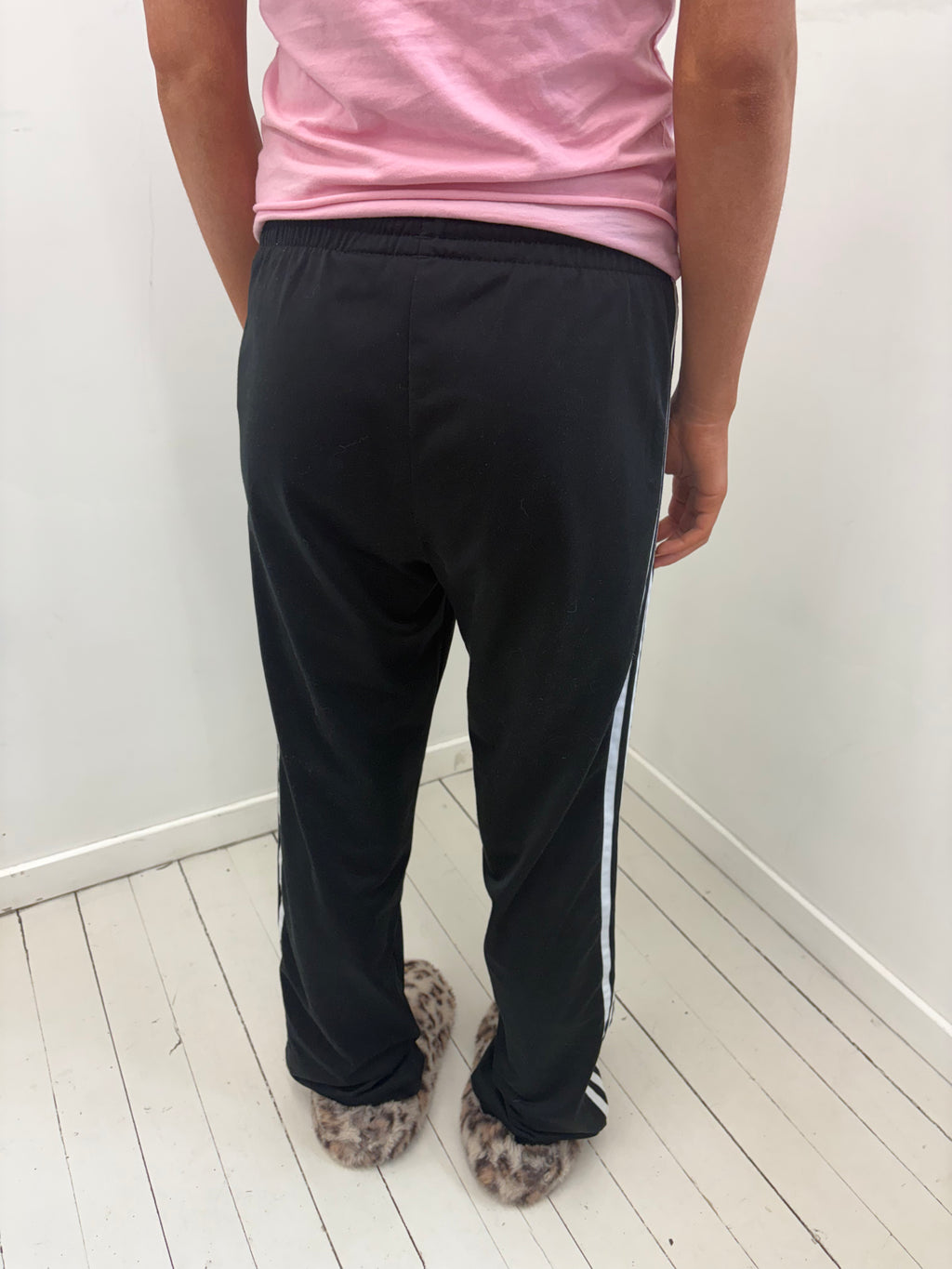 Y2K Adidas Black Track Pants