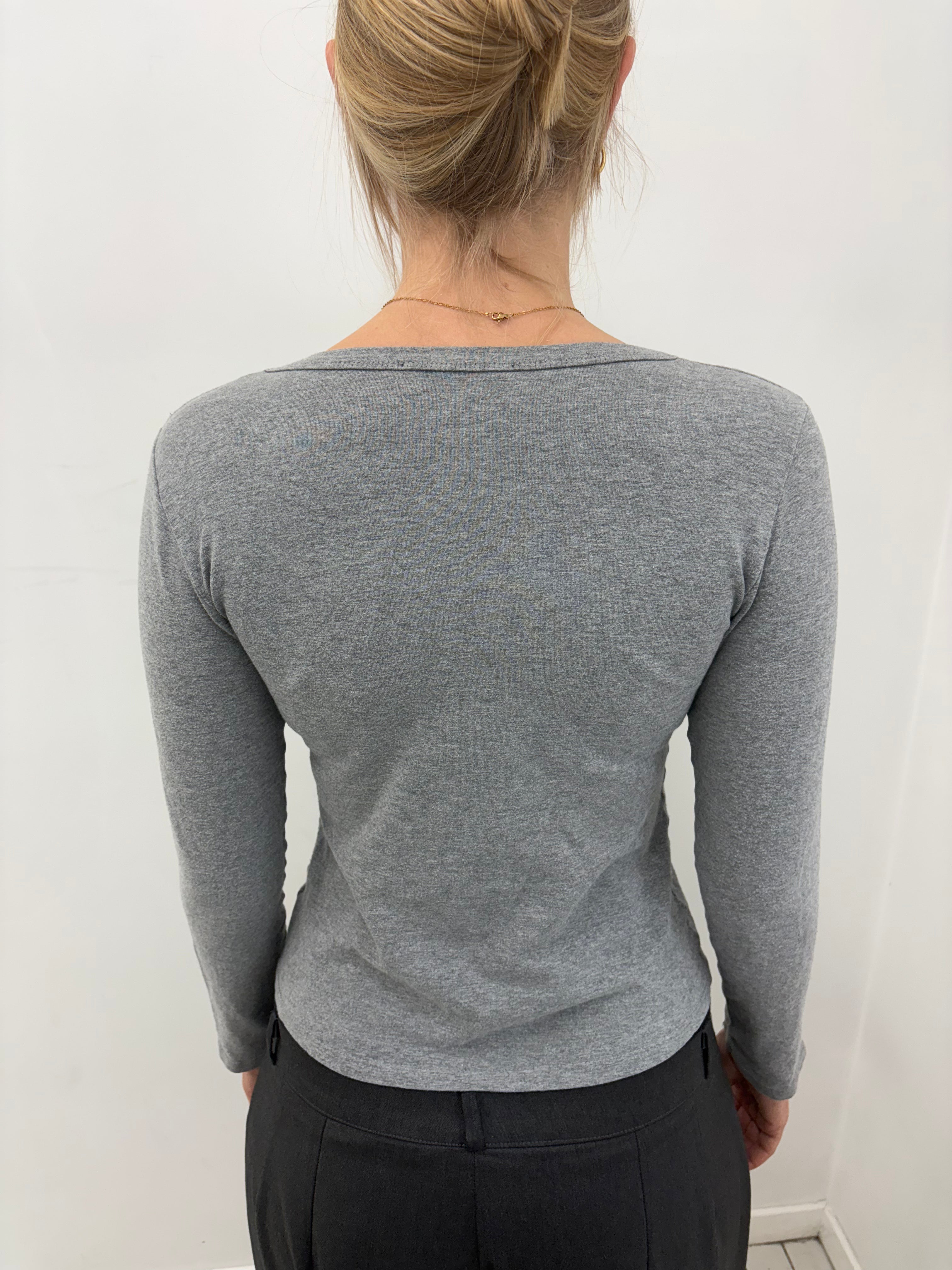 Y2K Graphic Long Sleeve Top