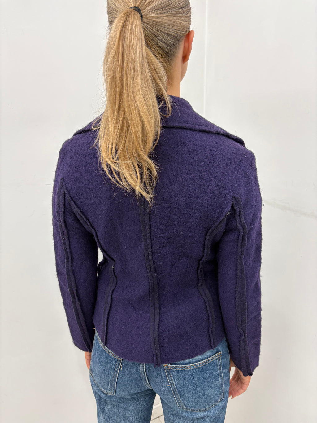 Plum Y2K Statement Blazer