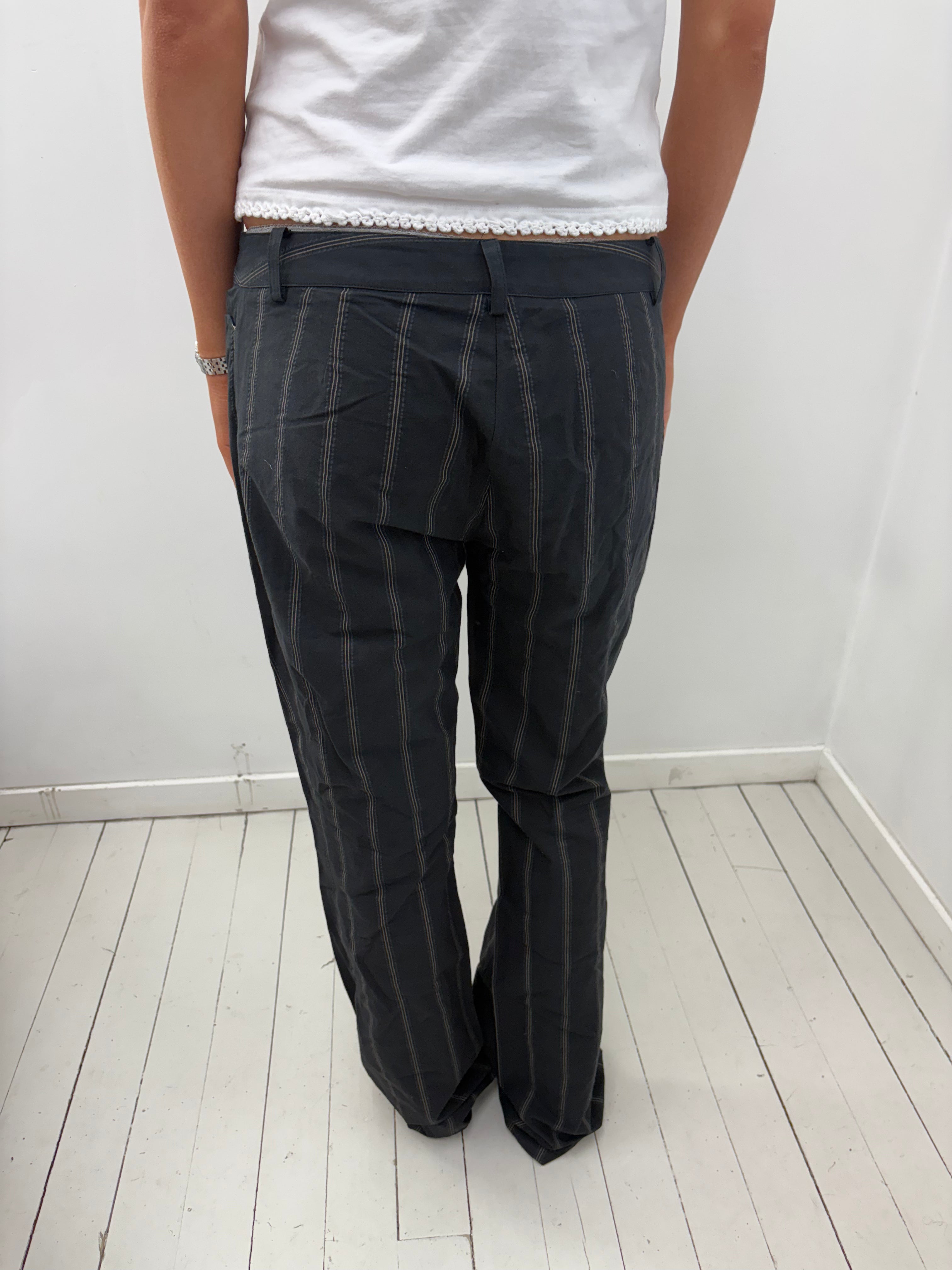 Y2K Dolce & Gabbana Pinstripe Pants