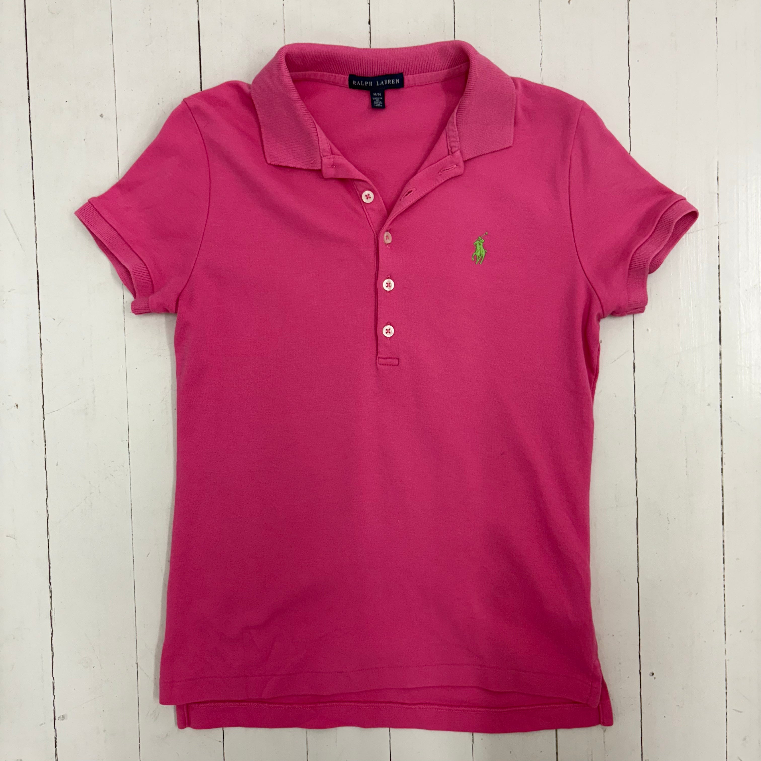 Hot Pink Polo Shirt