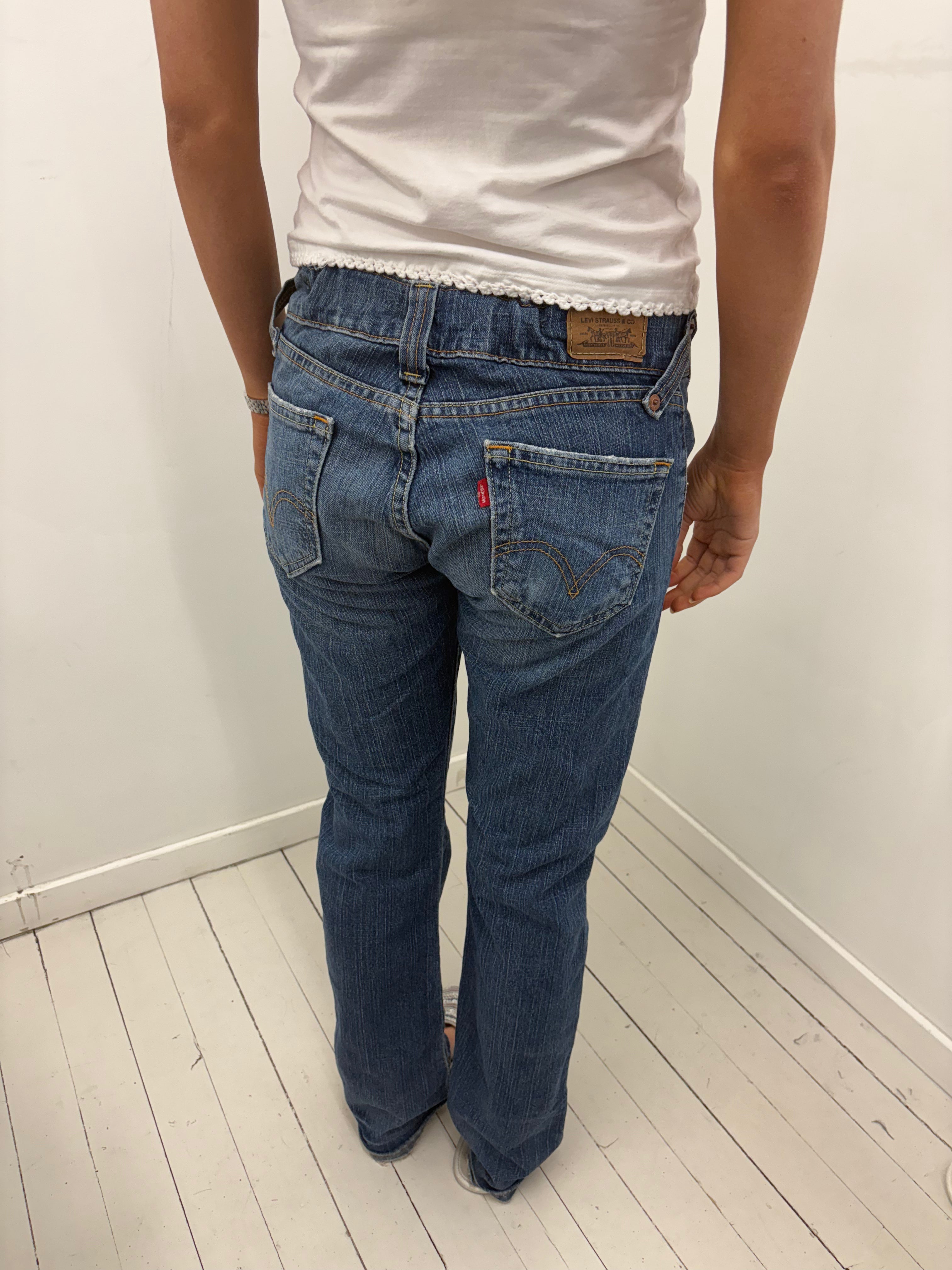 Levi’s 504 Low-Rise Straight Leg Jeans