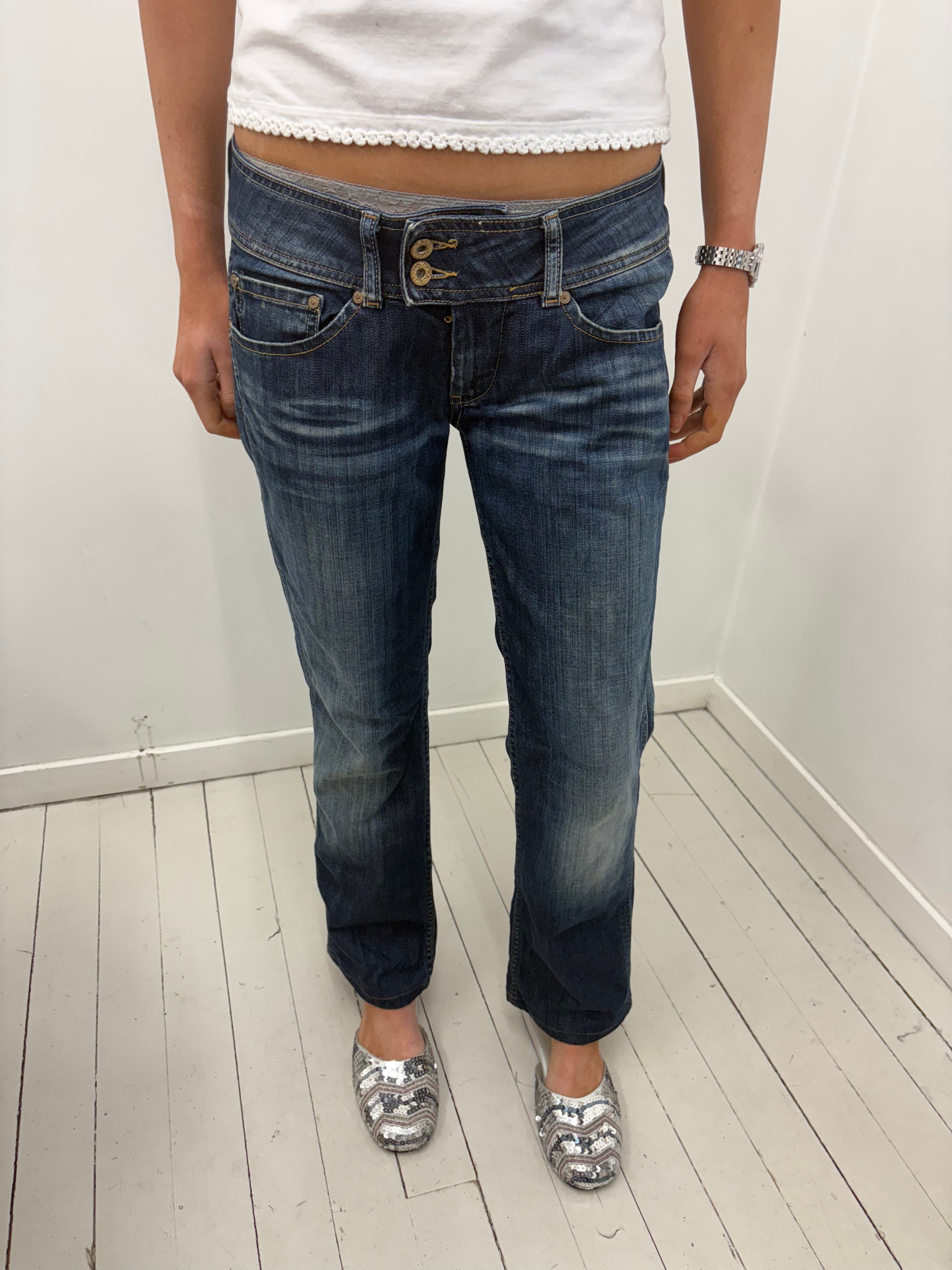 Pepe Jeans Low Rise Bootcut Jeans