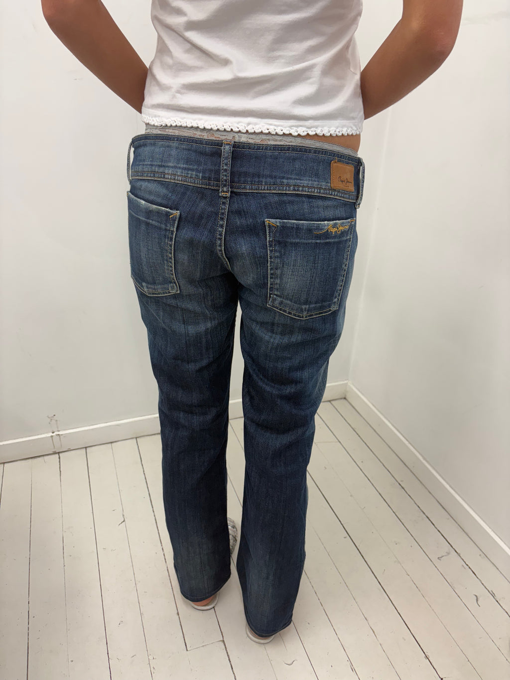 Pepe Jeans Low Rise Bootcut Jeans