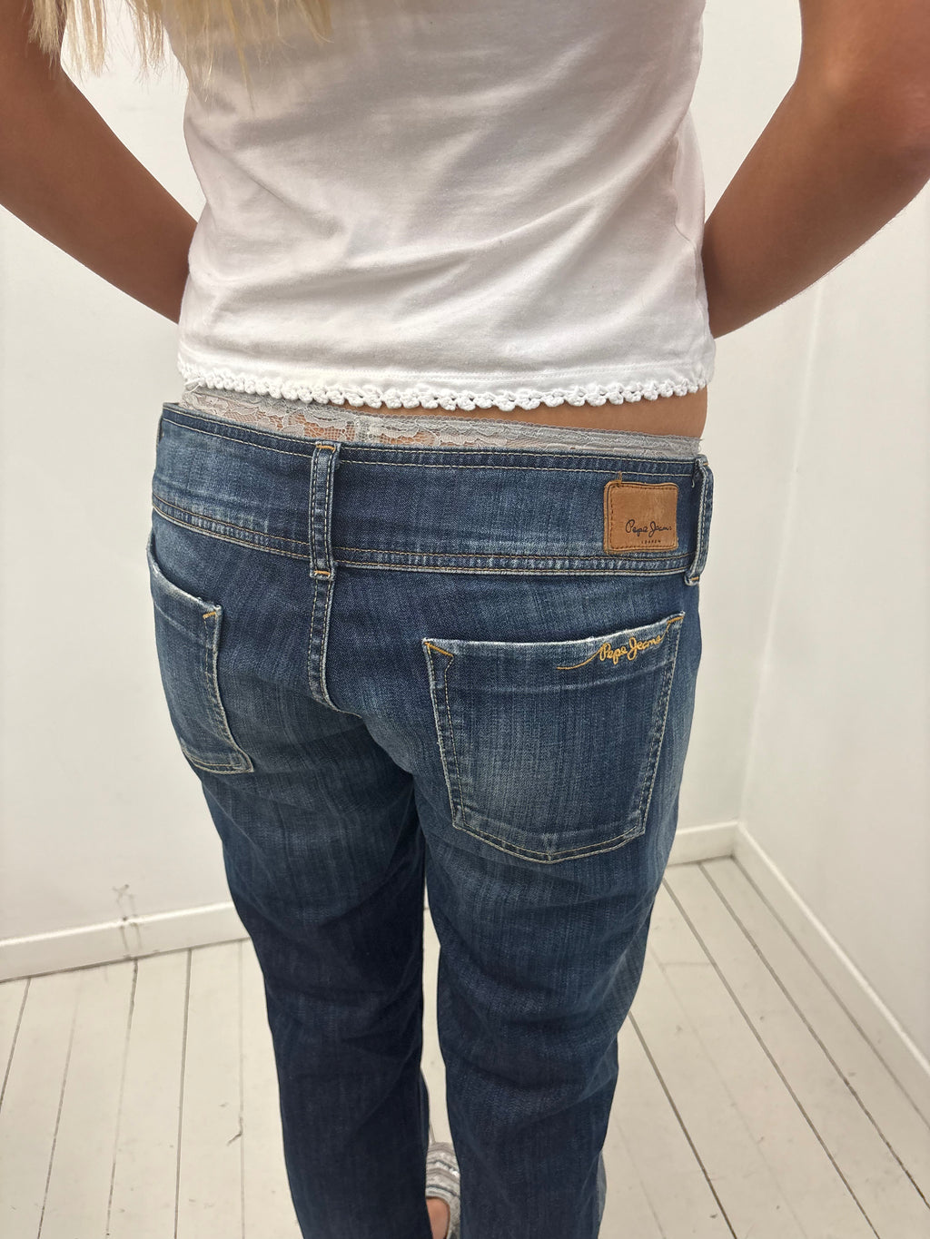 Pepe Jeans Low Rise Bootcut Jeans