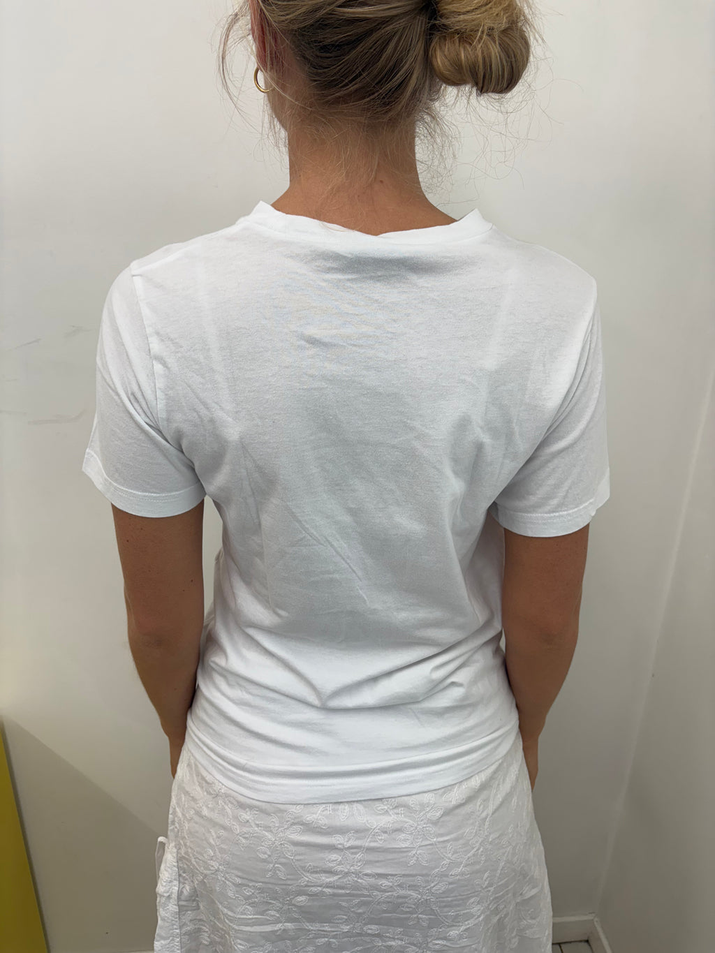 White Football Number 10 Graphic Tee Vintage Y2K