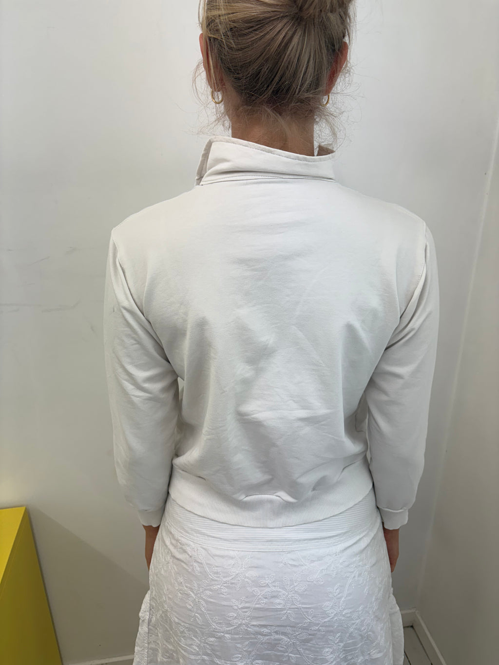 Vintage Adidas White Zip-Up Track Jacket Y2K