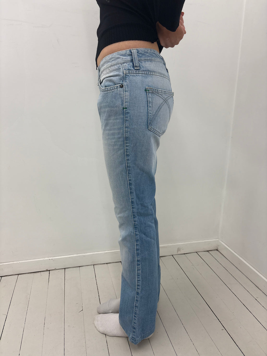 Light Wash Y2K Bootcut Jeans