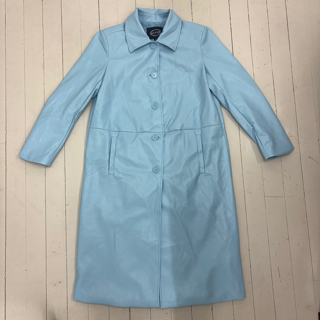 Baby Blue Trench Coat