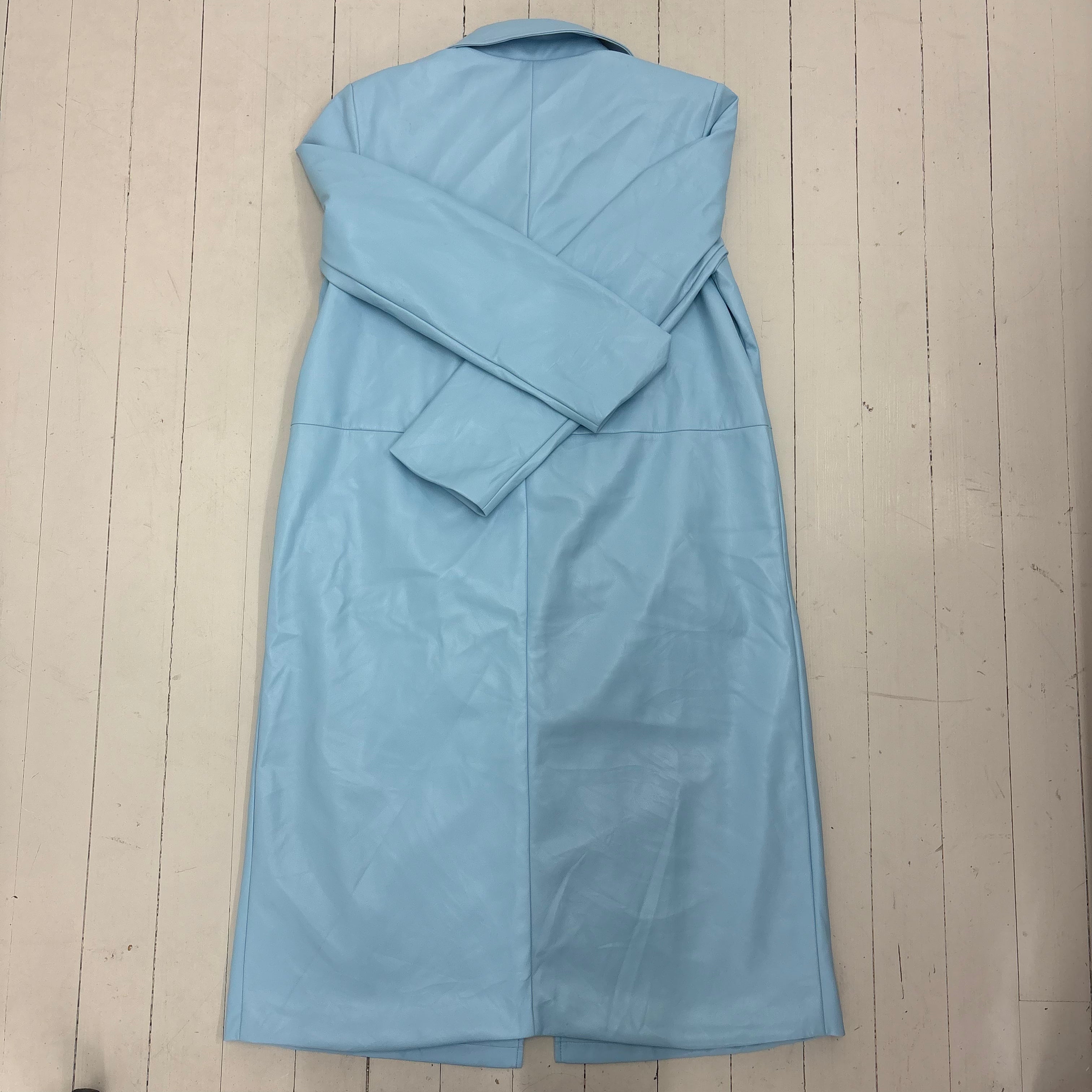 Baby Blue Trench Coat