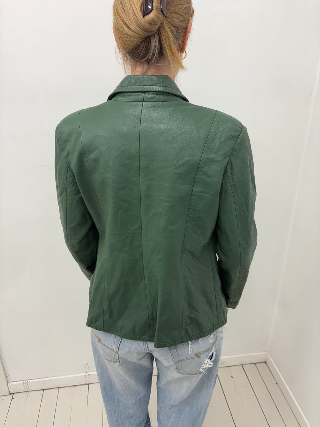 Green Leather Jacket