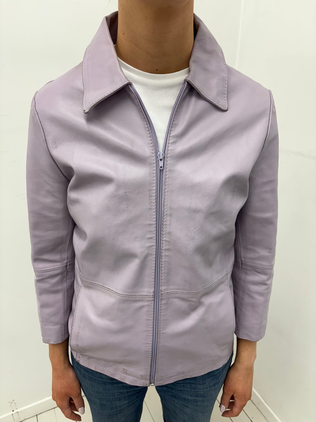 Pastel Purple Zip Jacket