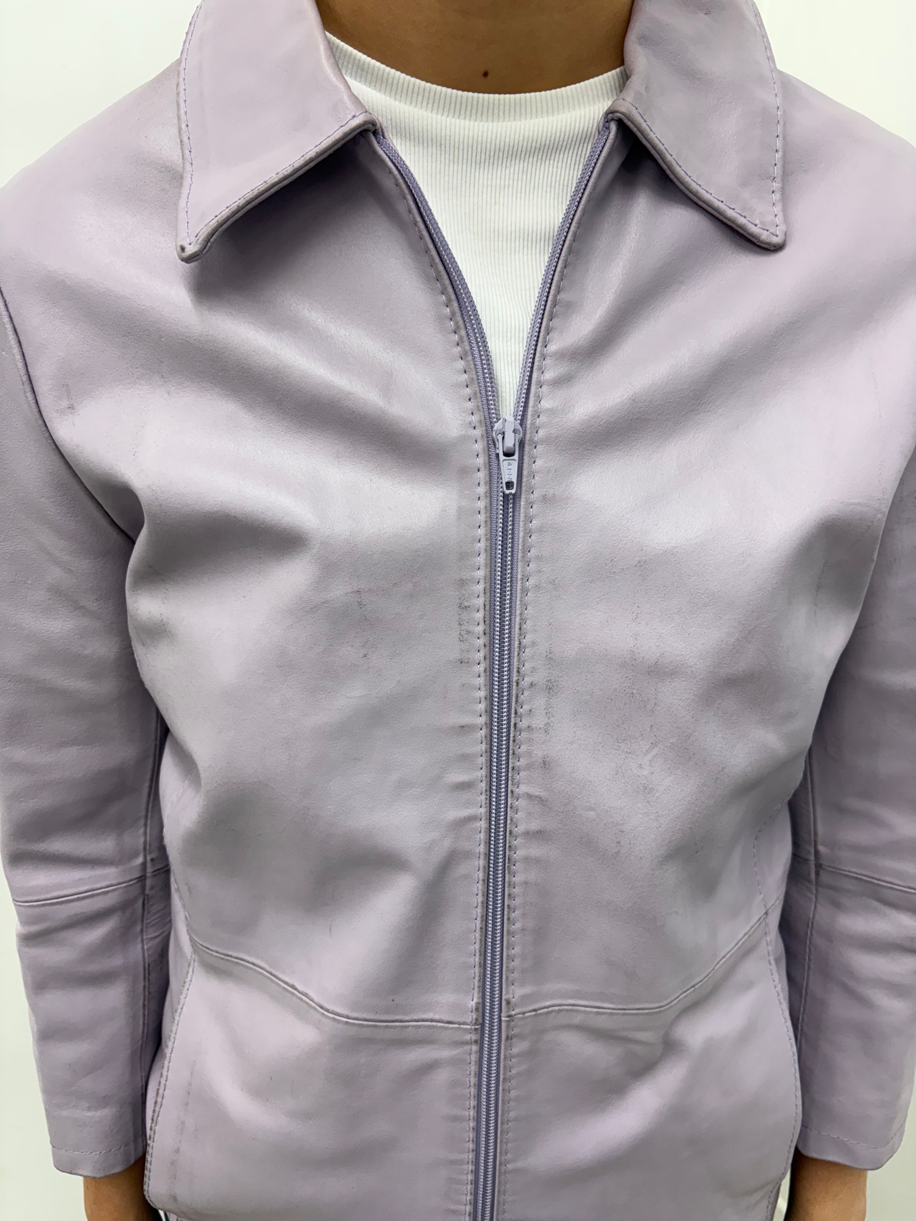 Pastel Purple Zip Jacket