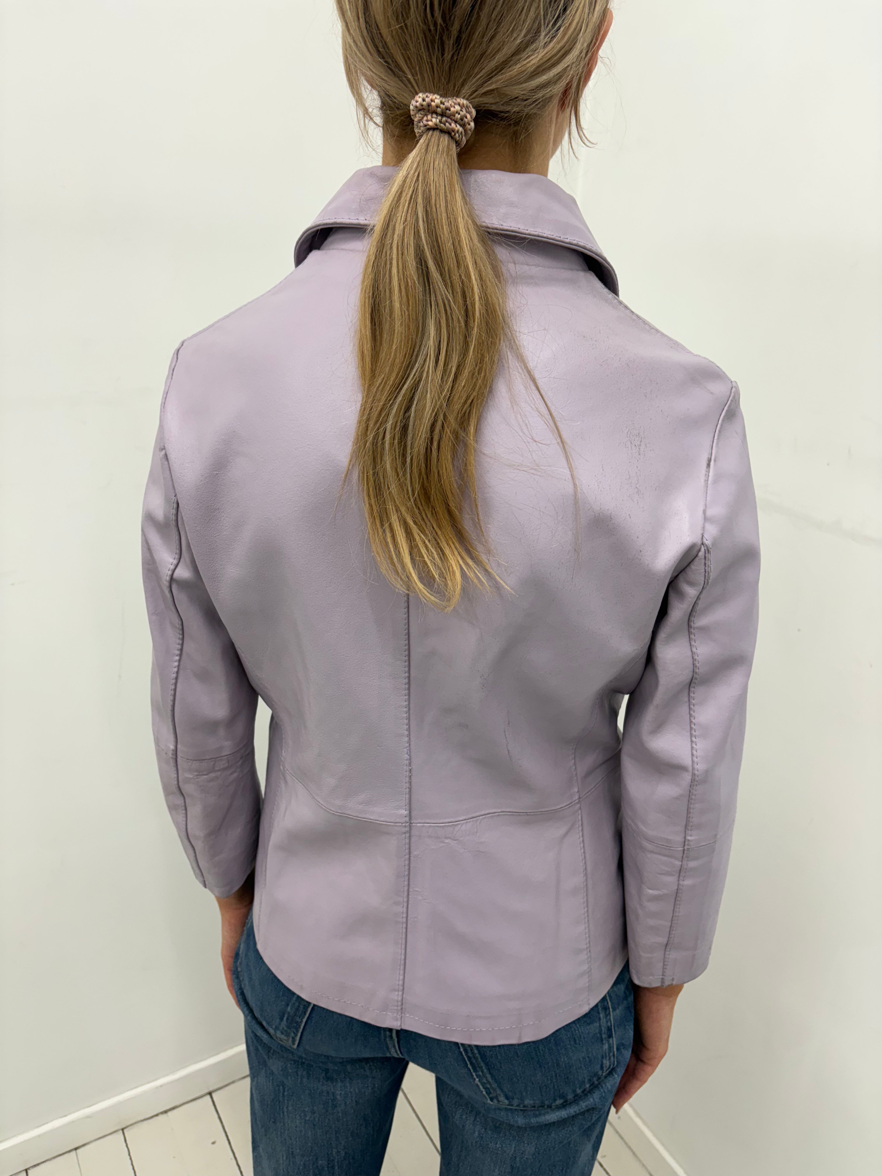 Pastel Purple Zip Jacket