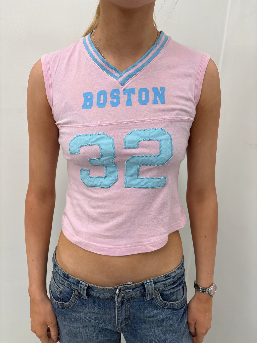 Pink “Boston 32” Sport Tank