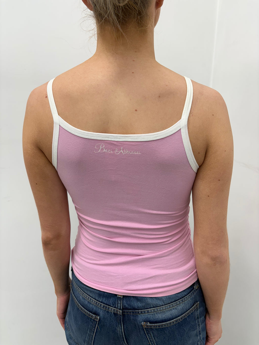 Y2K Pink Graphic Tank
