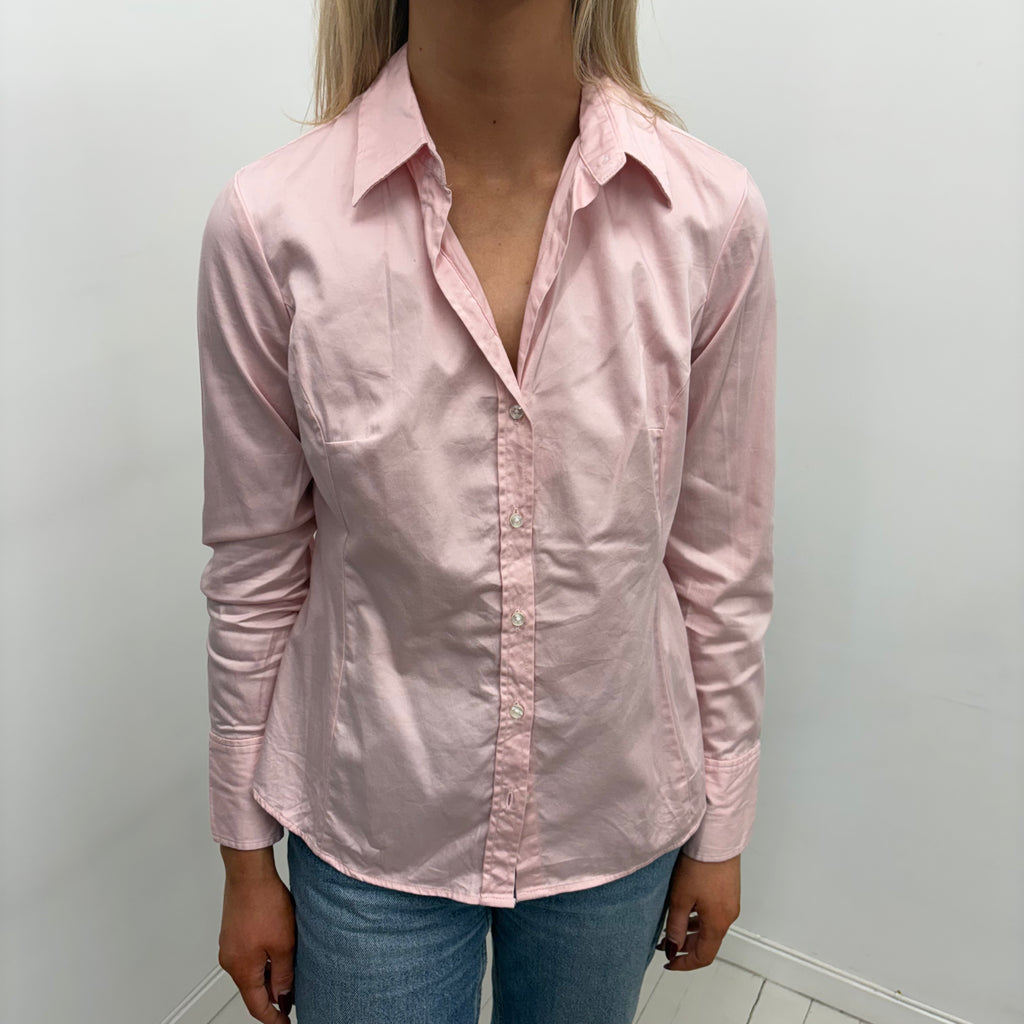 Light Pink Button-Up Shirt
