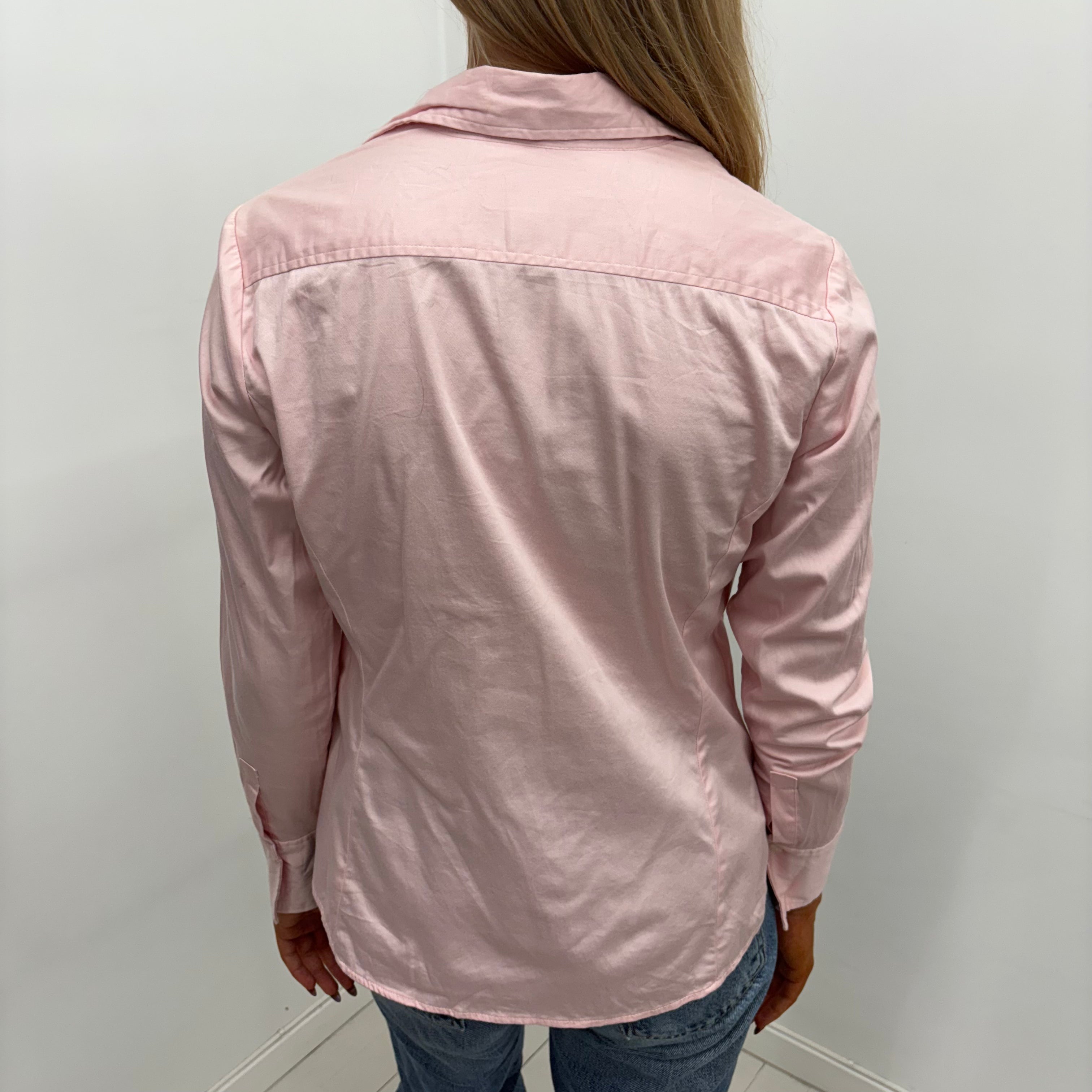 Light Pink Button-Up Shirt