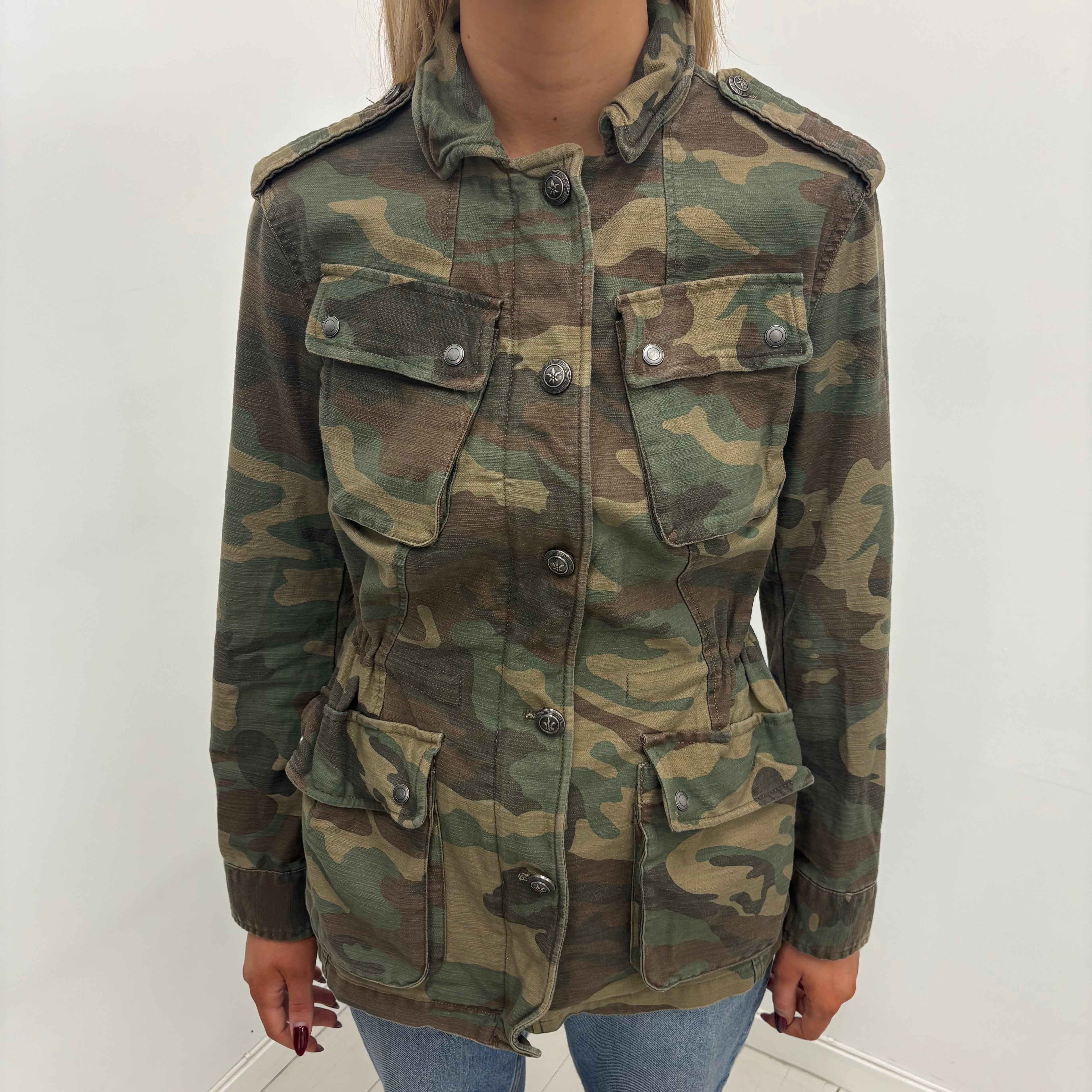 Camo Military Jacket
