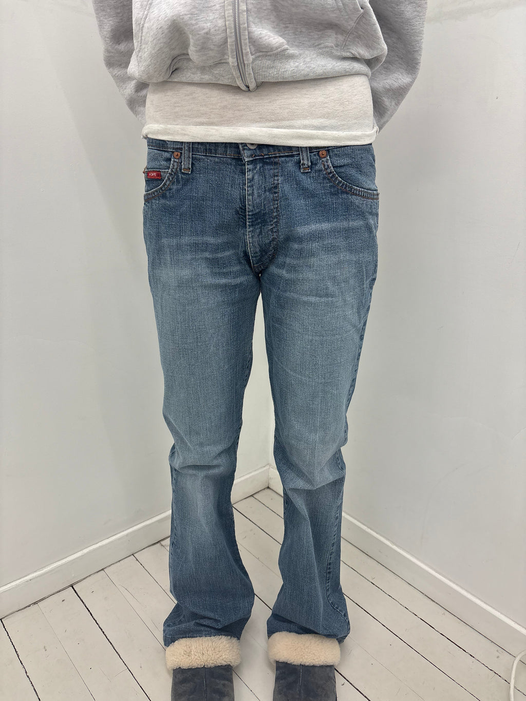 Y2K Low-Rise Flare Jeans