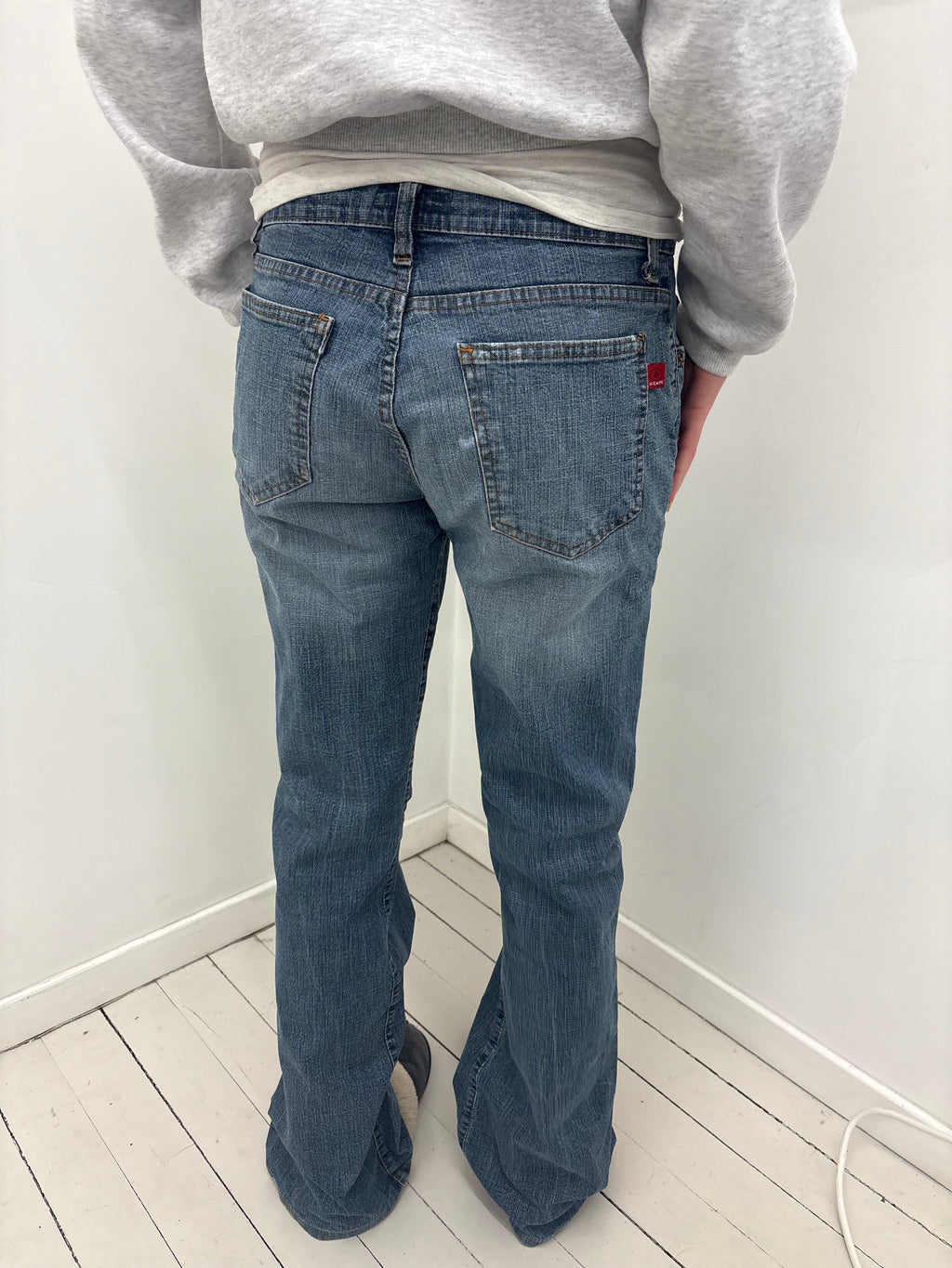 Y2K Low-Rise Flare Jeans