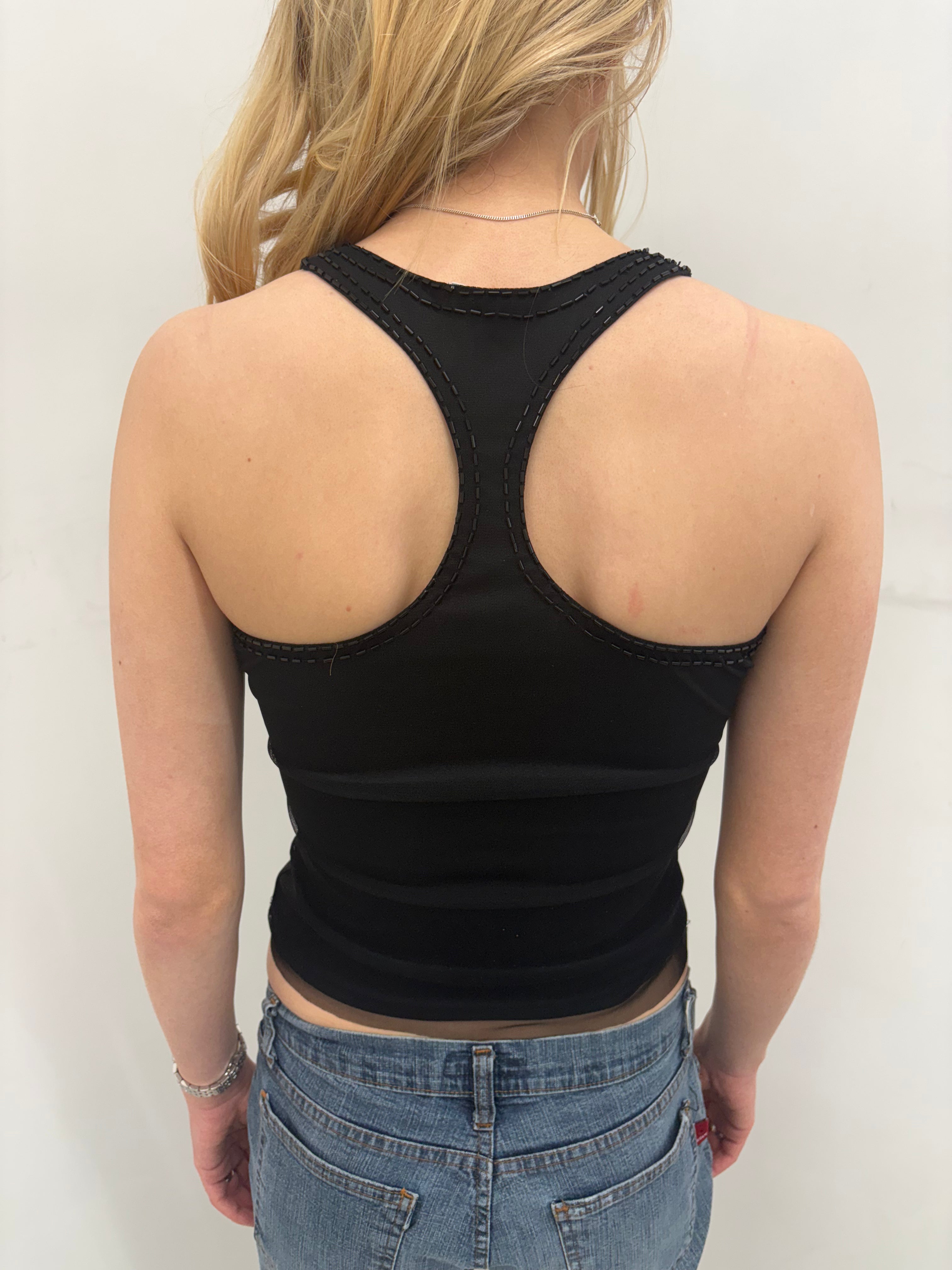 Moschino Underwear Sequin Tank Top