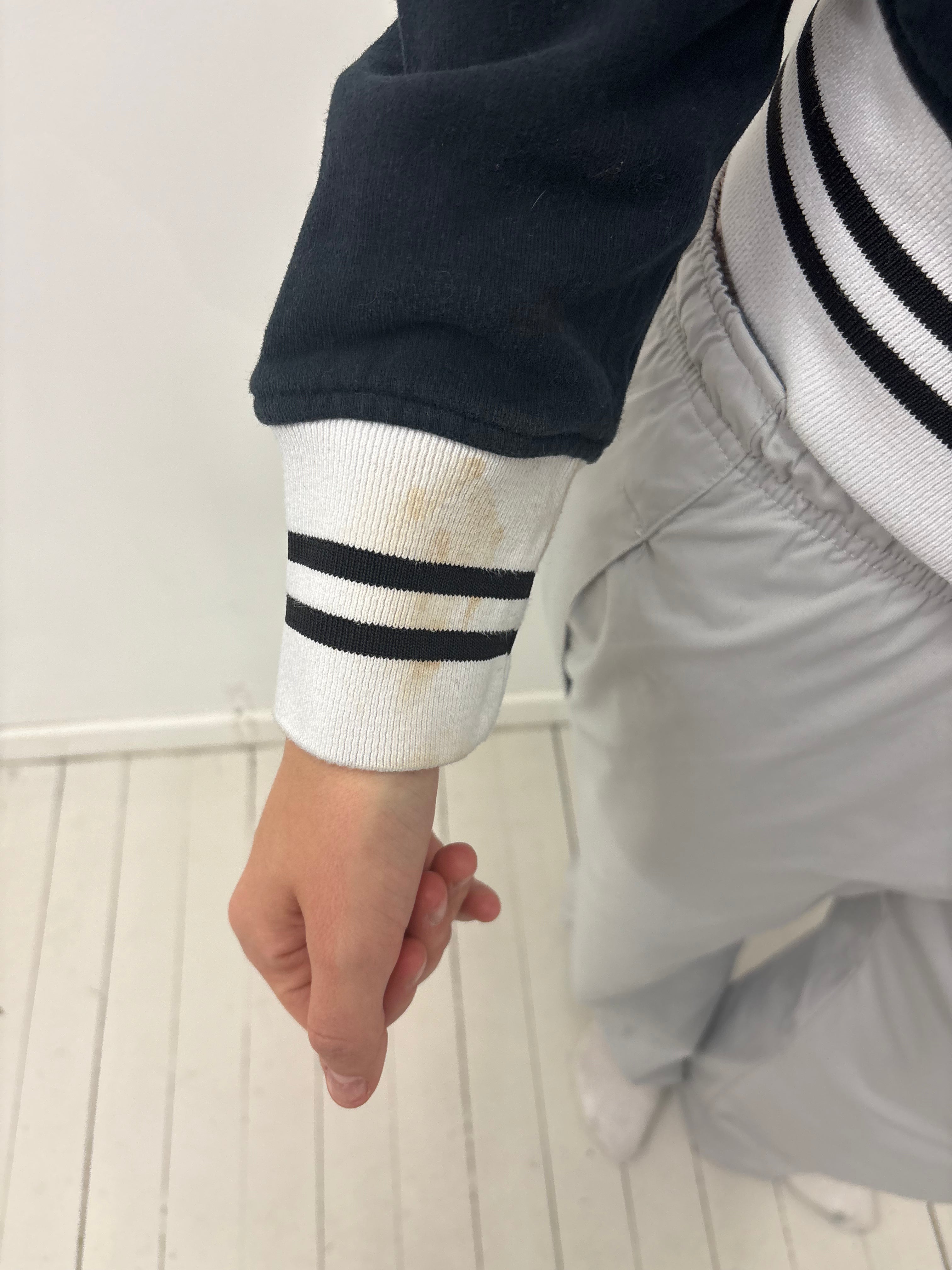 Black USA Zip-Up Track Jacket