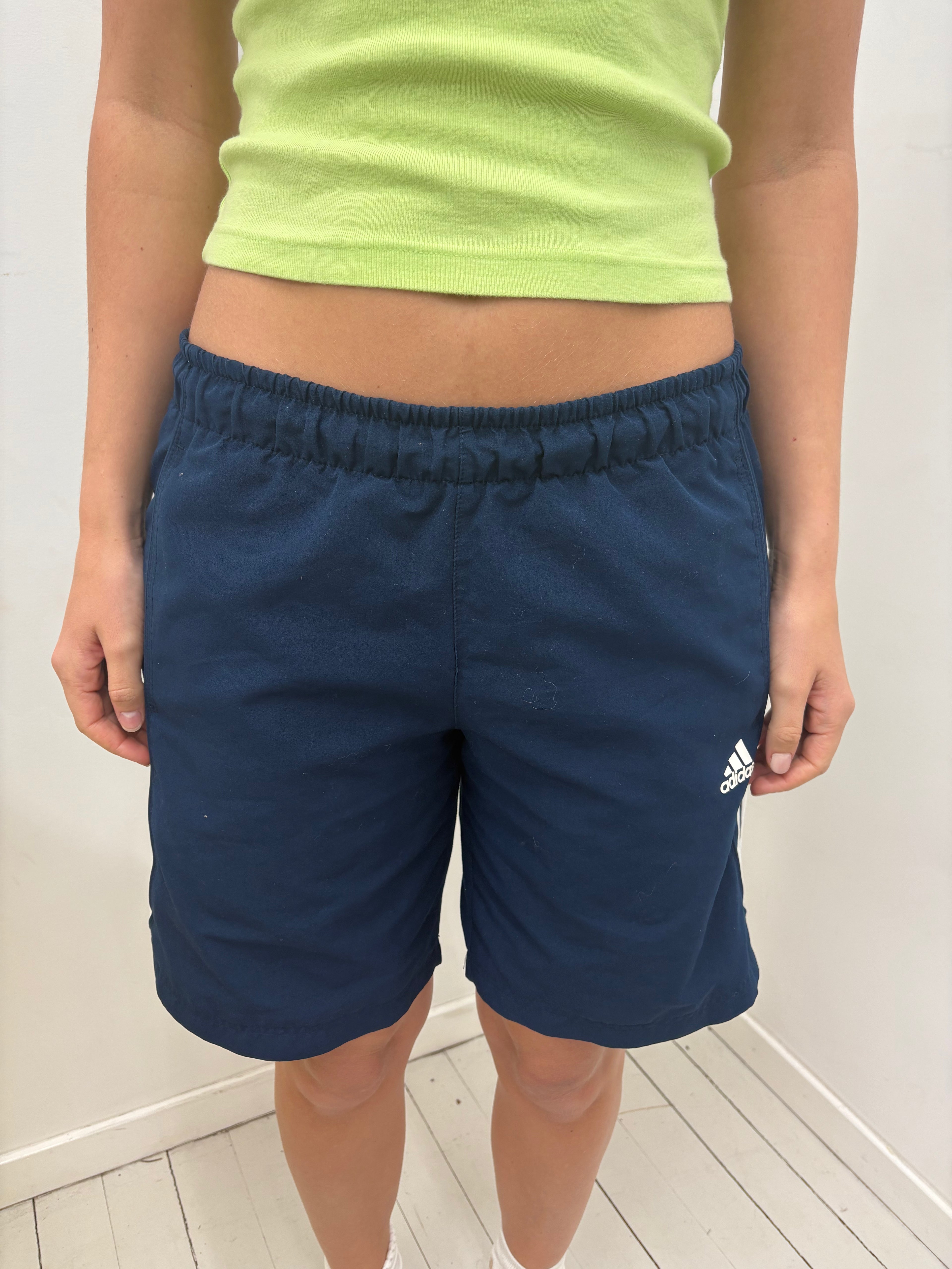 Navy Adidas Sporty Lounge Shorts