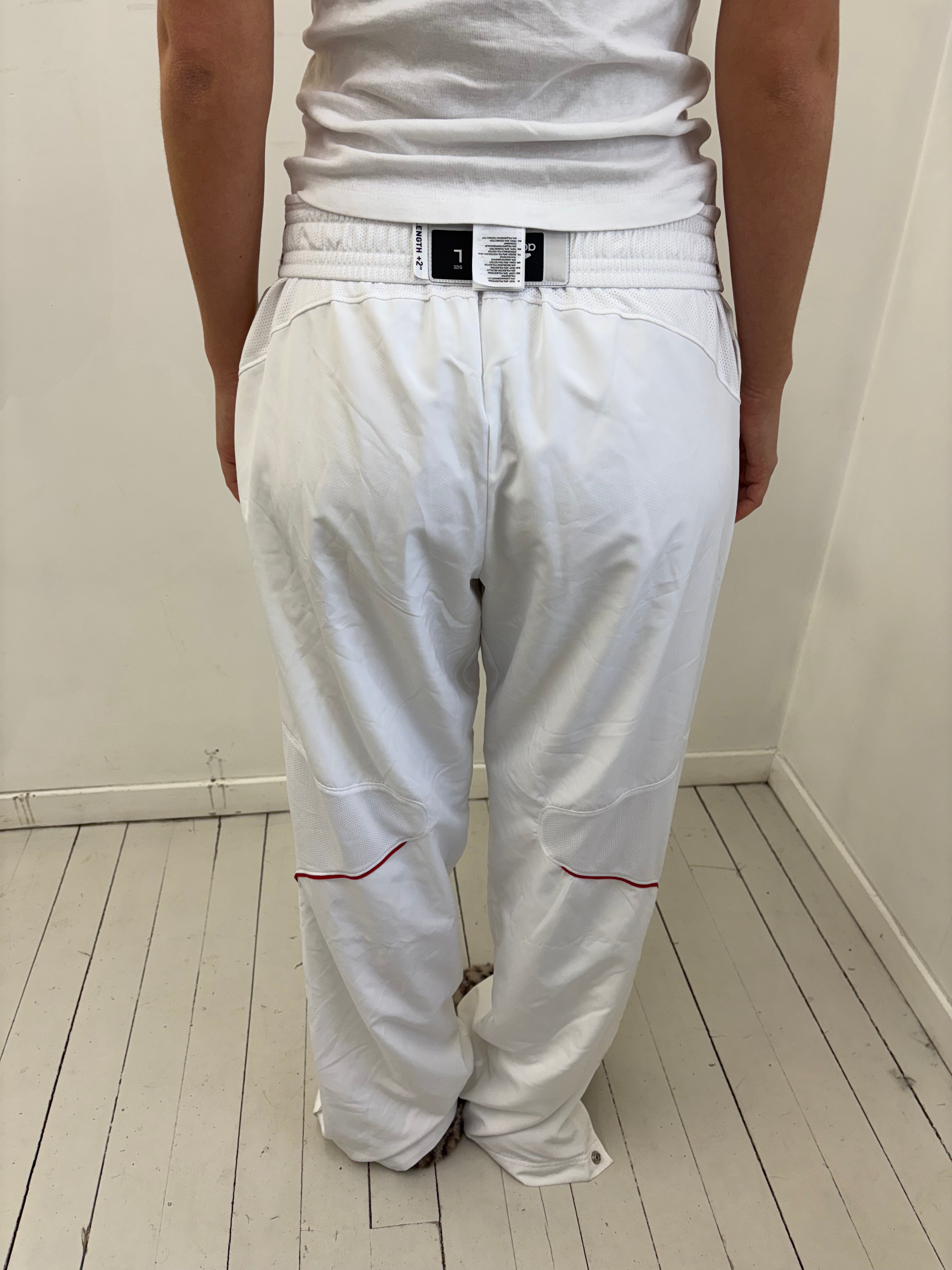 Adidas Y2K White Track Pants