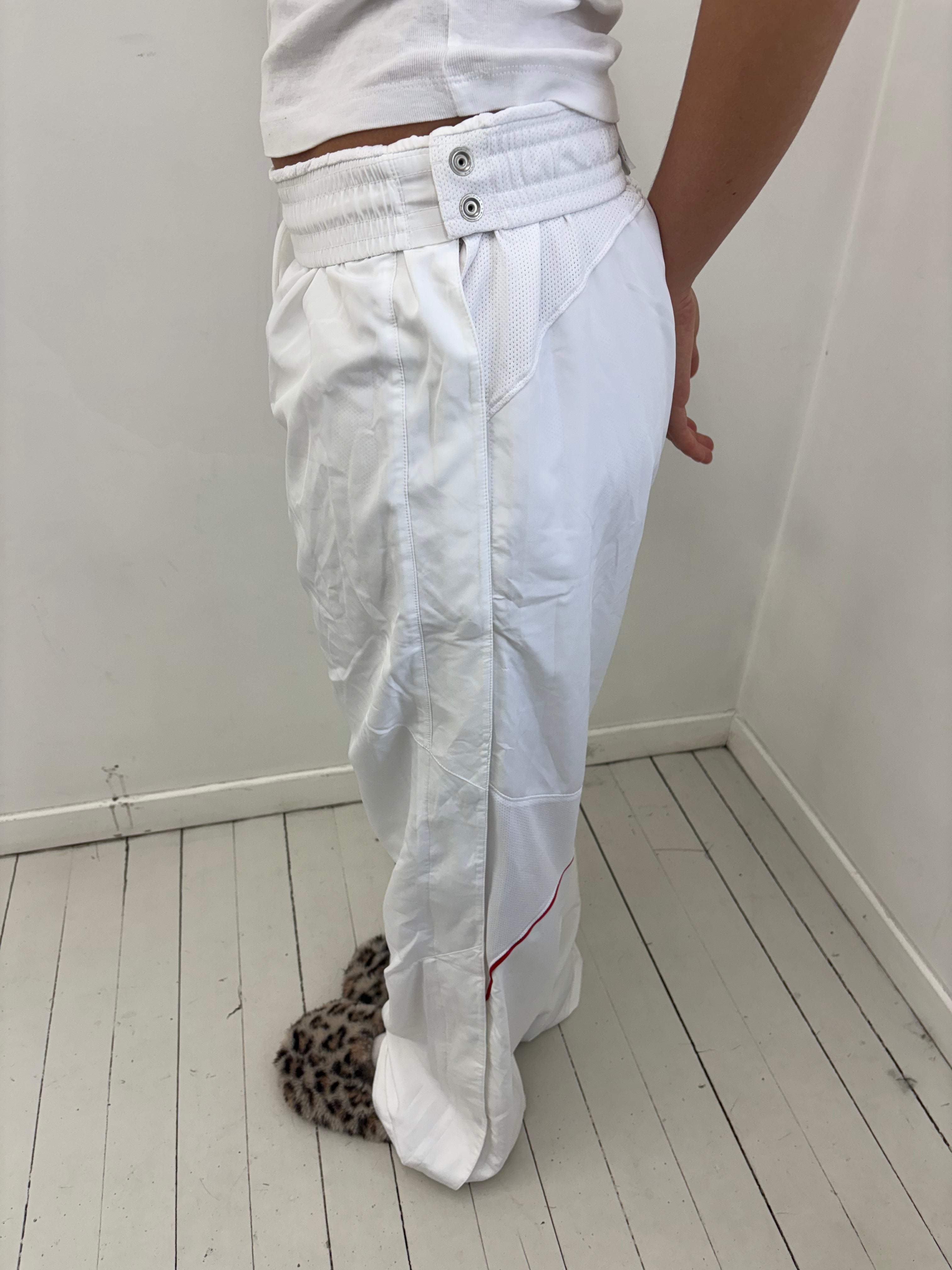 Adidas Y2K White Track Pants