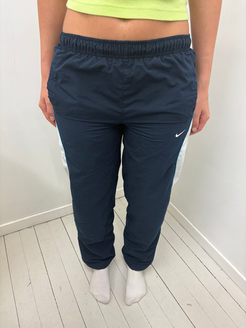 Navy Nike Track Pants