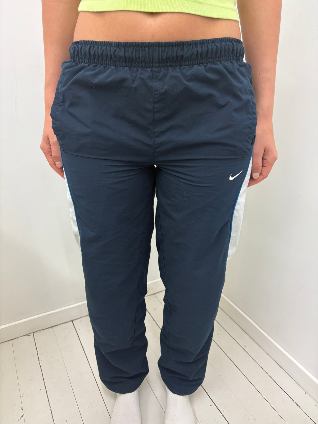 Navy Nike Track Pants