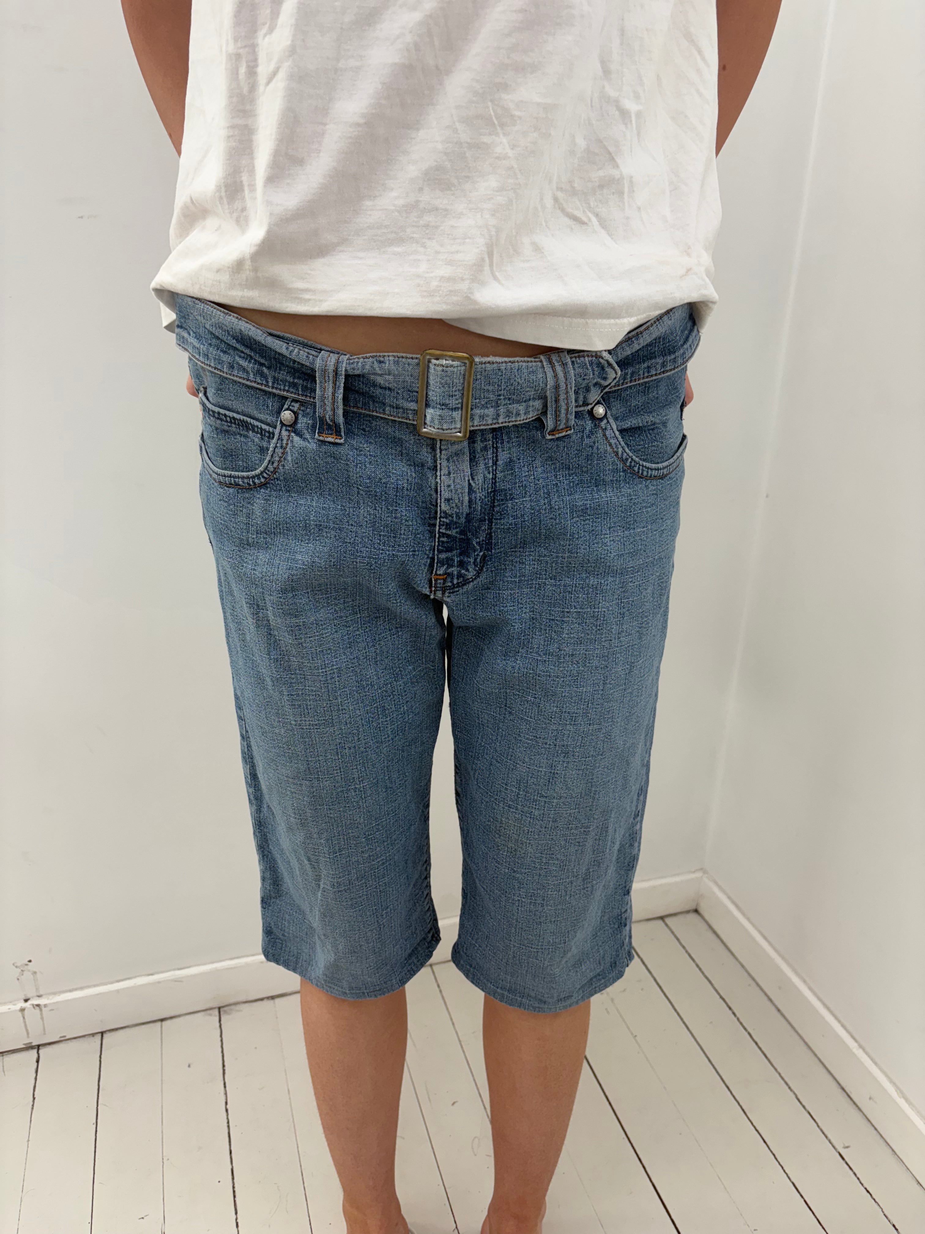 Miss Sixty Low Rise Denim Capri Jeans