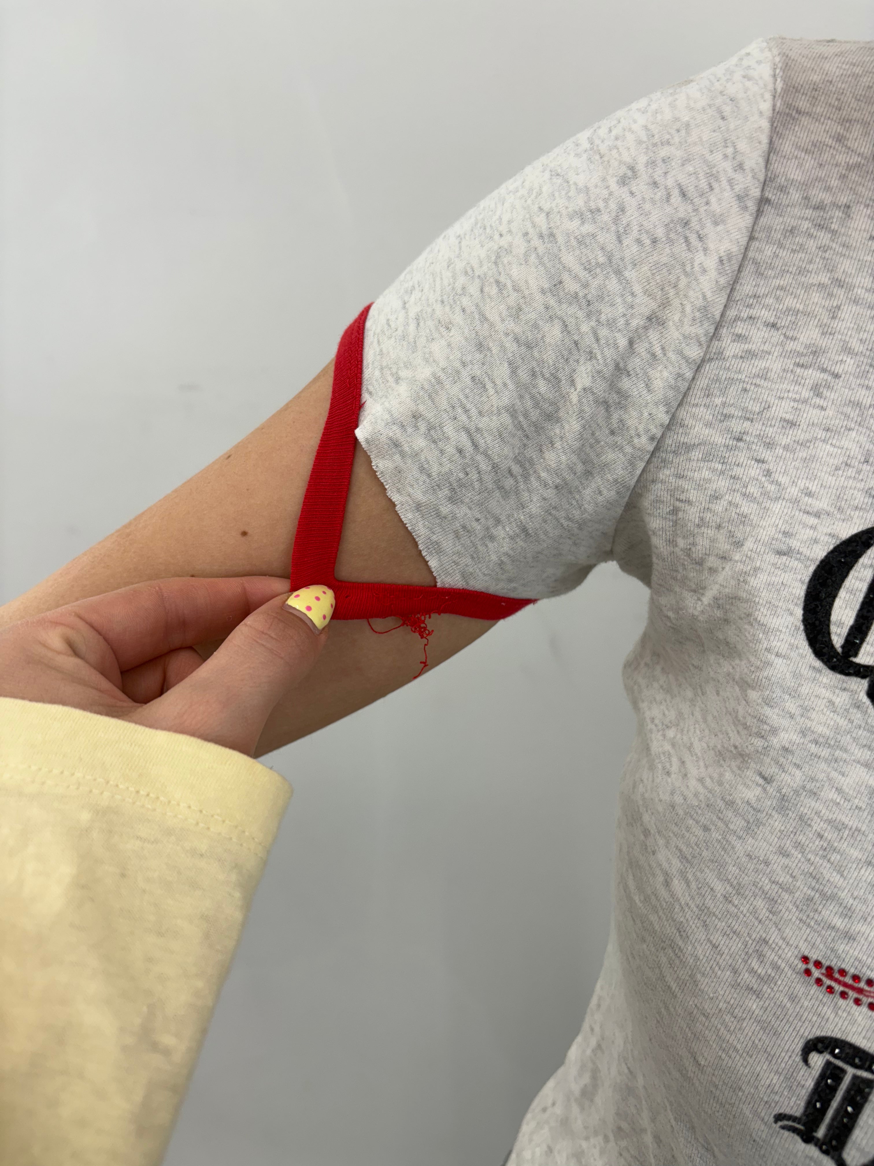 Y2K “Girls Can Dream” Ringer Baby Tee